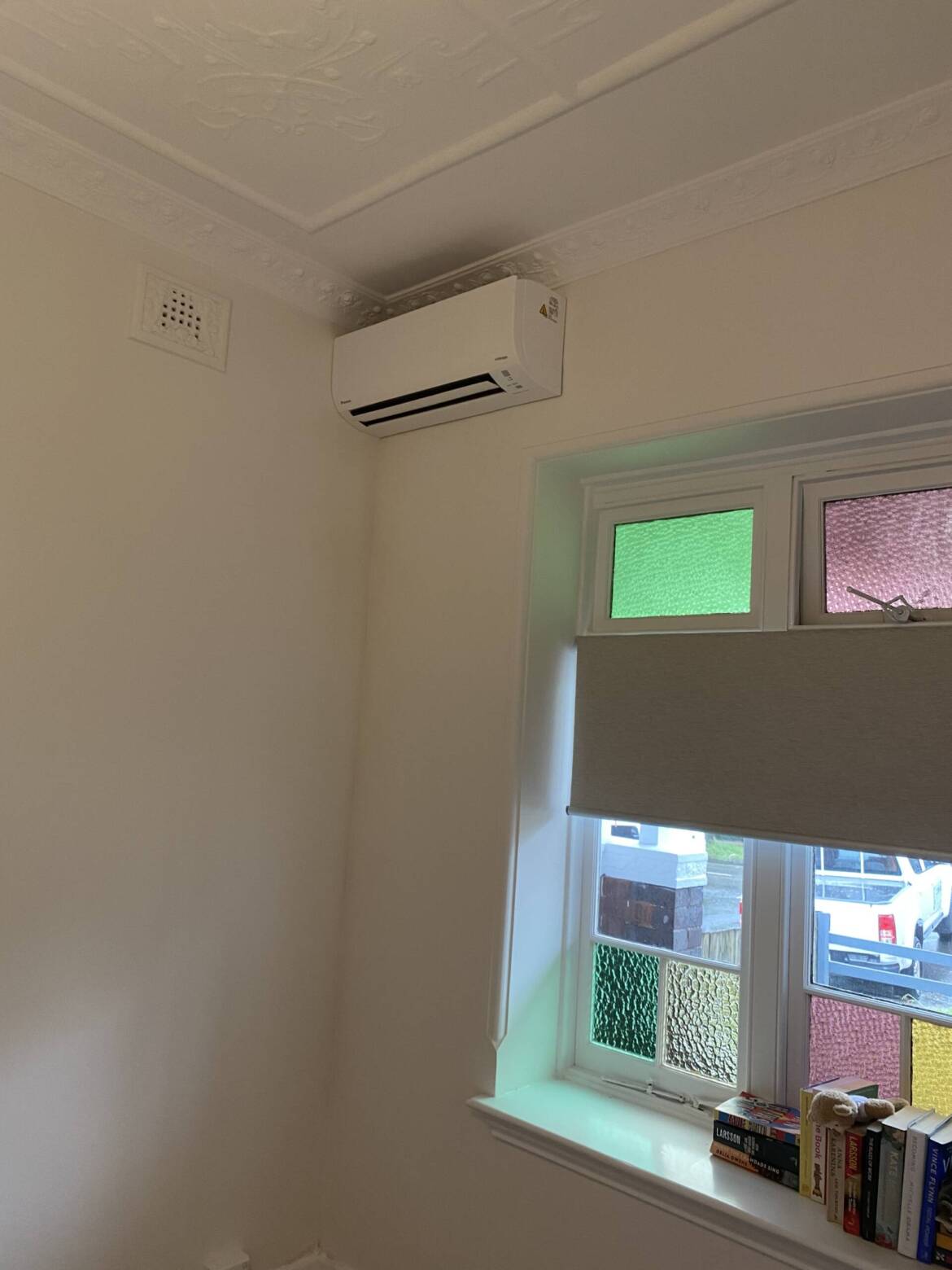 Daikin split system installation at Clovelly
