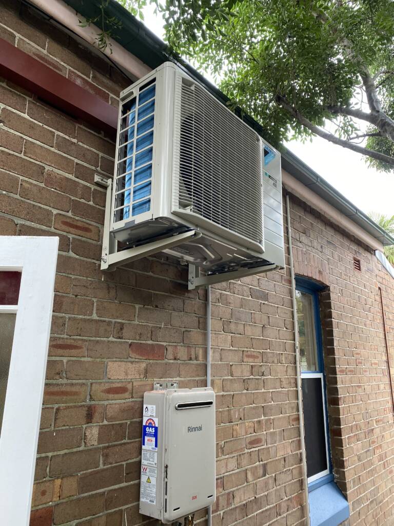 Daikin split sysdtem installed at Rose bay
