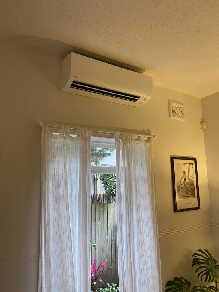 Daikin split system at Rose Bay