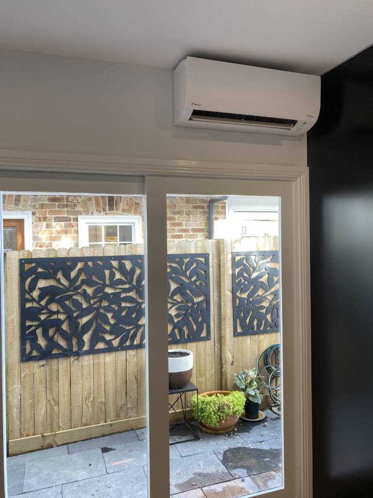 Daikin split system installed at Eastern suburbs