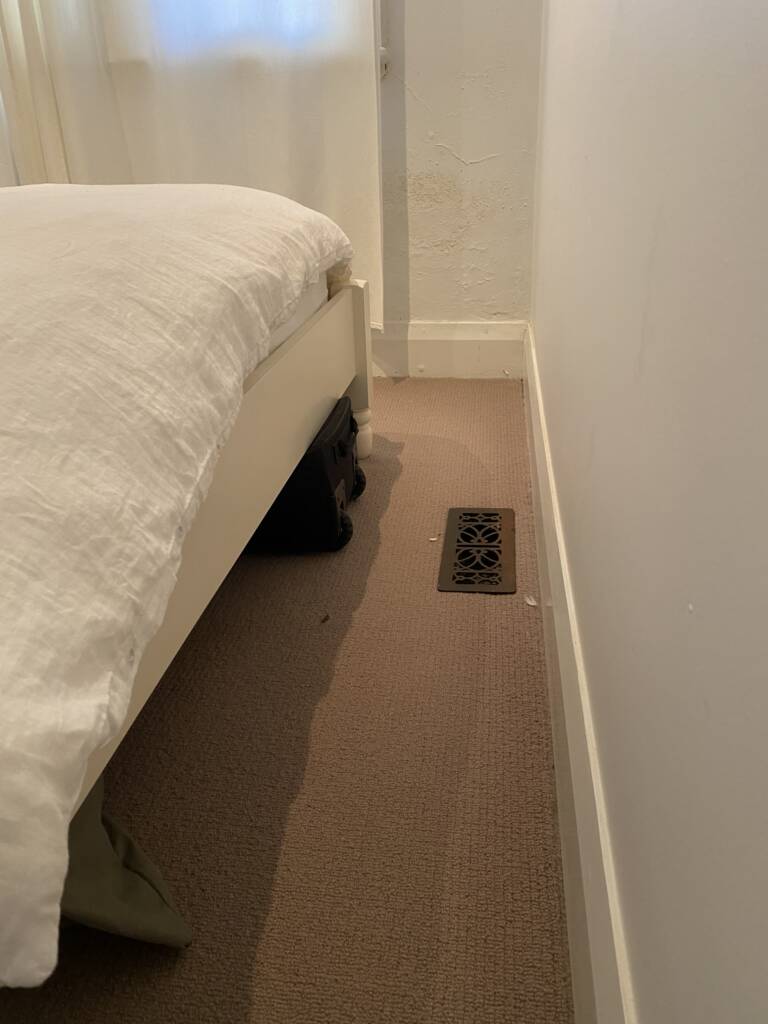 subfloor ac system installed at Paddington