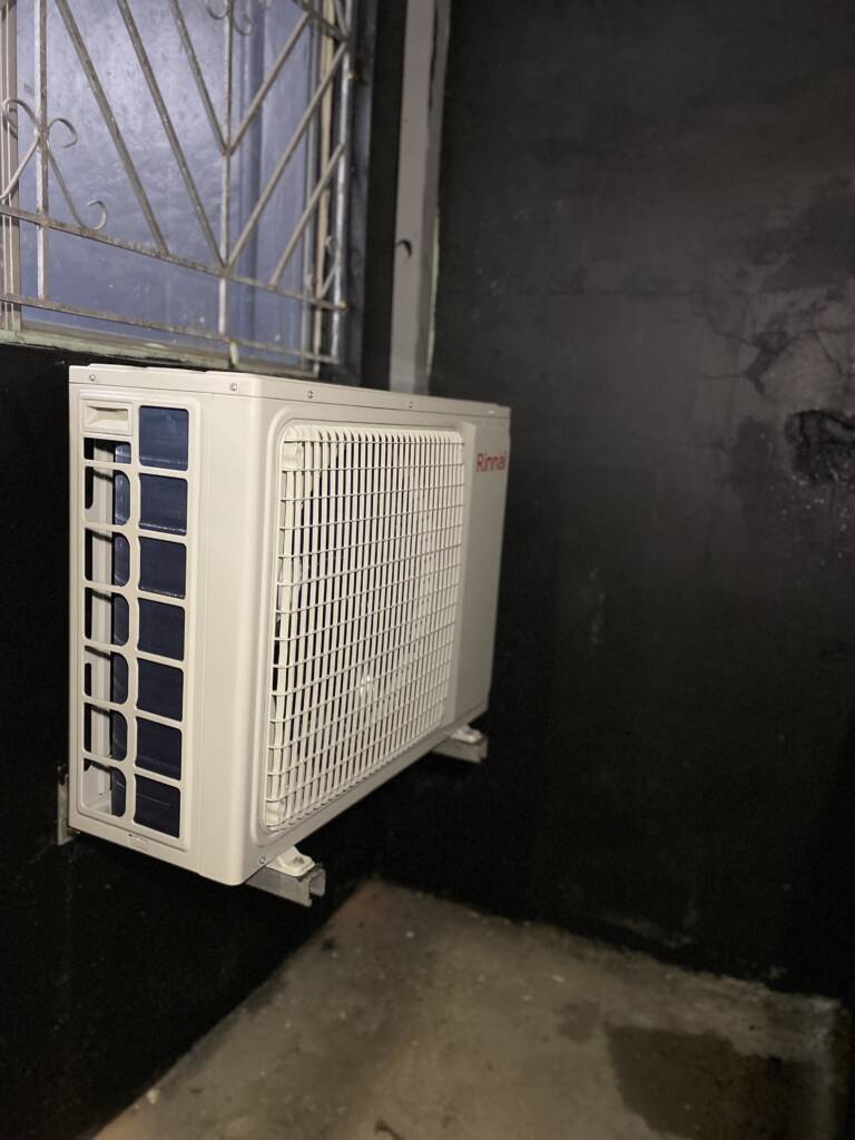 Rinnai air conditioner at Redfern.