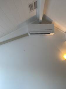 Split system installed in a townhouse at Rose Bay