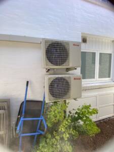 Rinnai split system installed at Randwick
