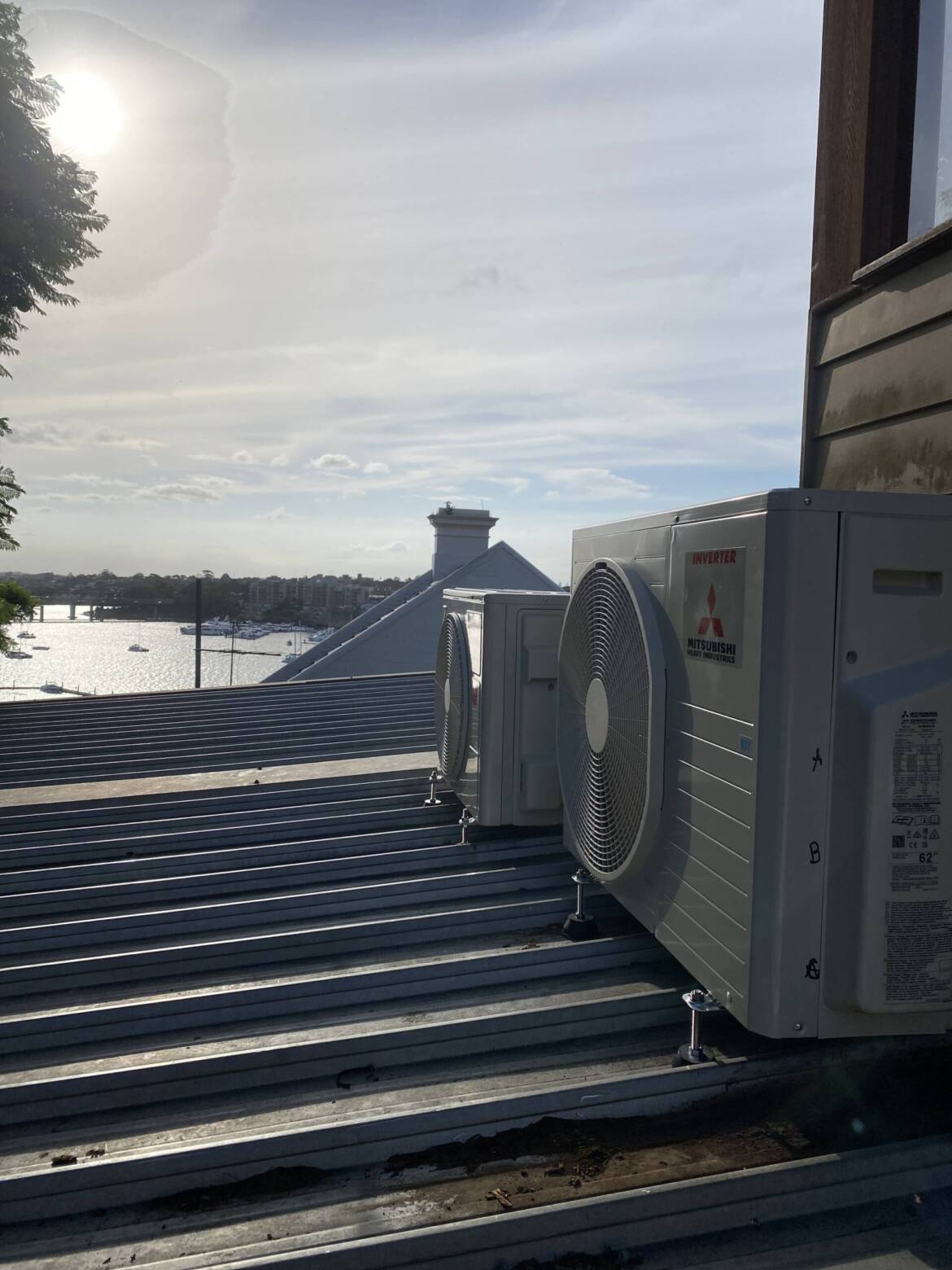 Mitsubishi Heavy multi and split systems installed at Rose Bay