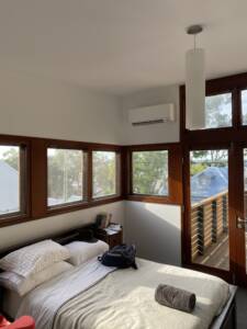 Split system installed in a house at Rise Bay.