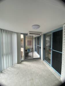 Fujitsu ceiling split system installed in apartment at Maroubra