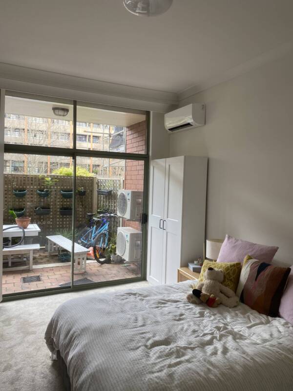 Two Daikin split system installed in Bondi