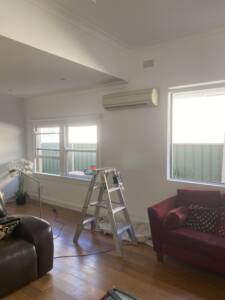 Air conditioner replacement in process at Bondi