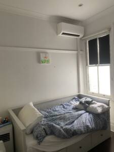 Daikin split system installed in a house at Bronte