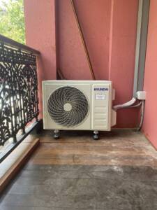 Outdoor ac unit installed at Bronte