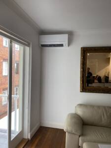 Mitsubishi Electric air conditioner installed at Rose Bay