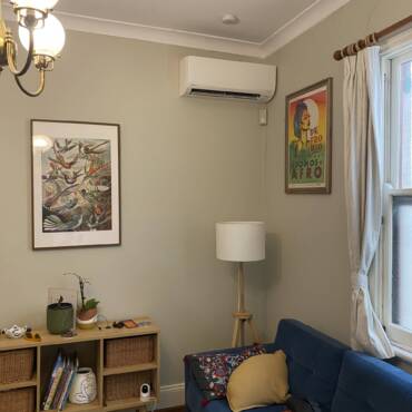 Daikin split system installation at Coogee