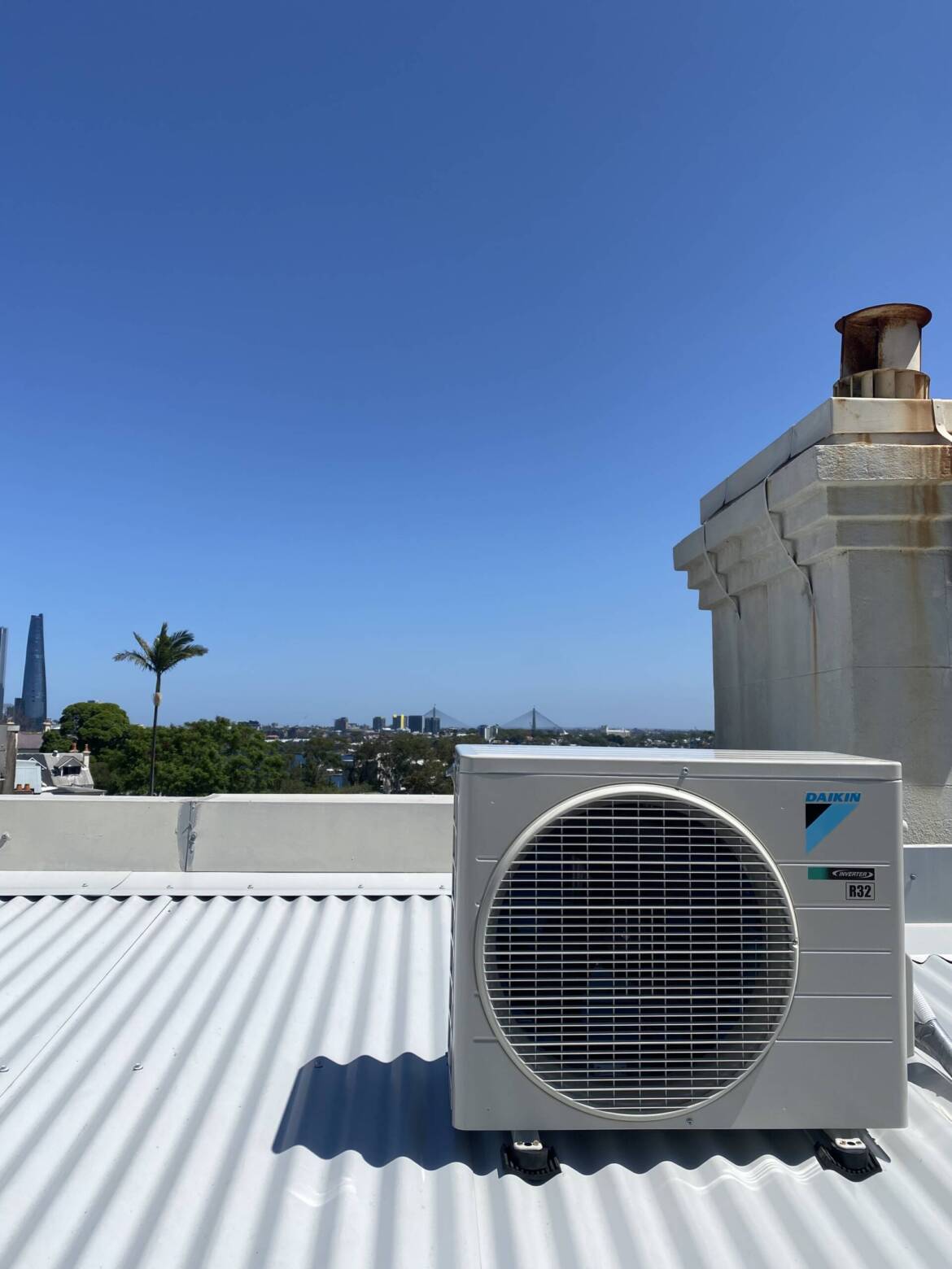 Two Daikin split systems installation at Vaucluse