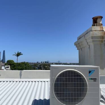Two Daikin split systems installation at Vaucluse