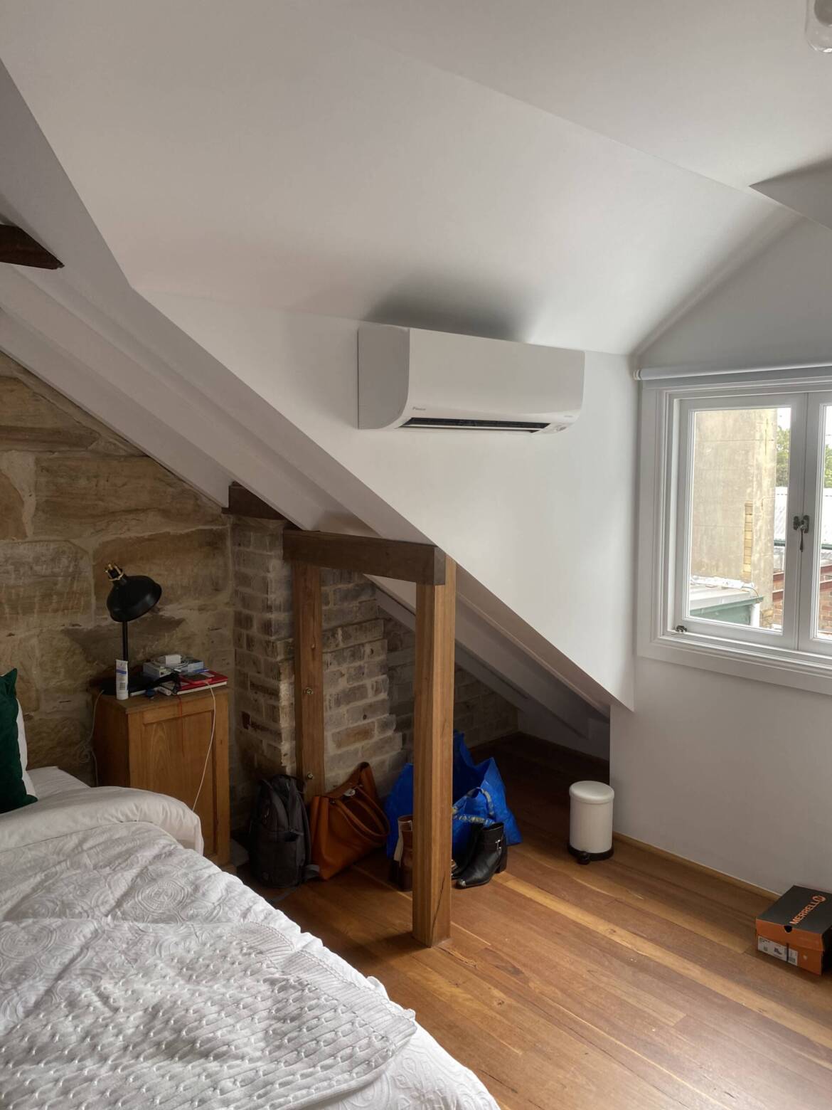 Daikin wall split system installation at Bondi